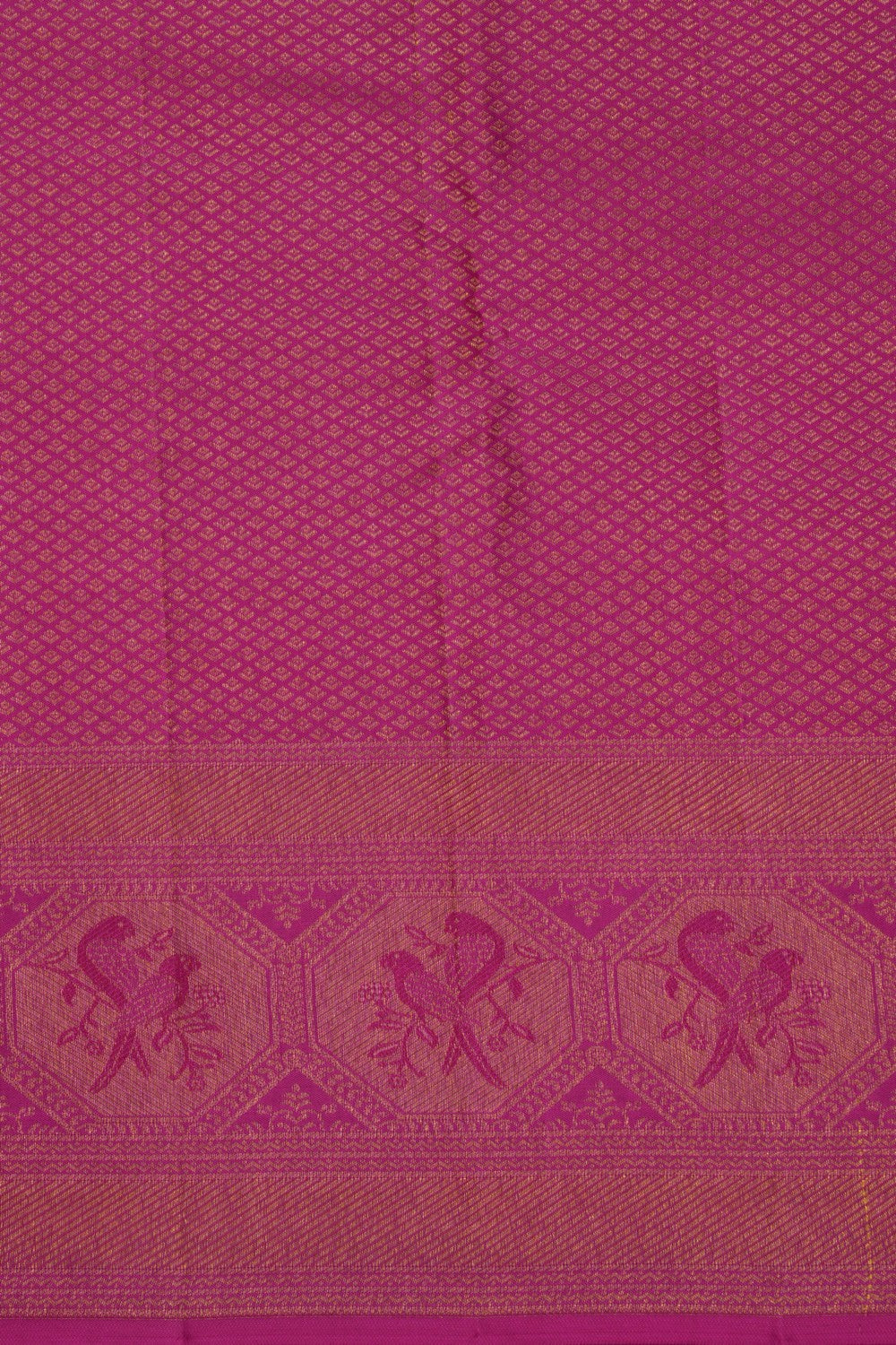 Image of Kanchipattu Brocade Purple Saree